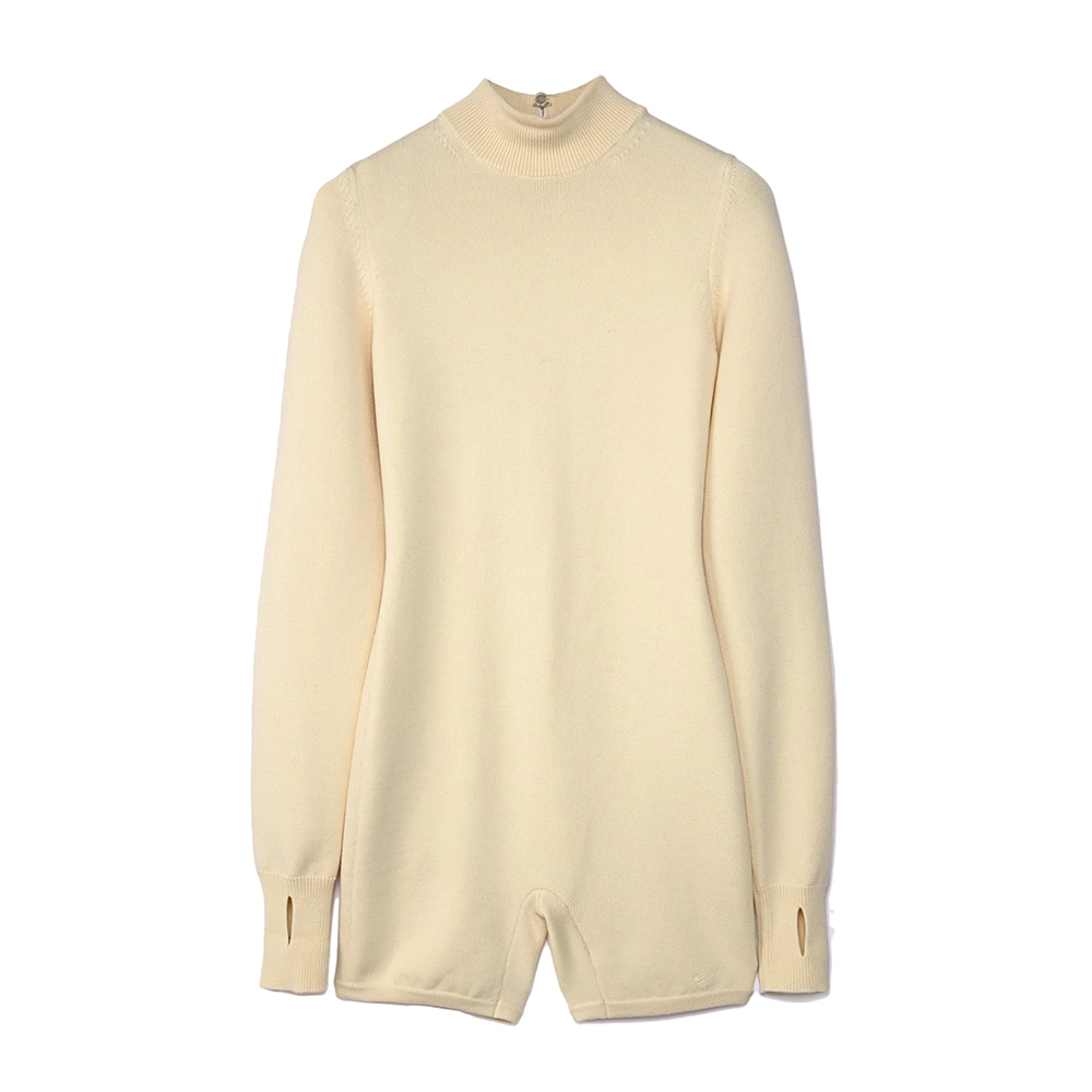 W Nike ESC Wool Bodysuit 連身衣 米色 DR5403-113
