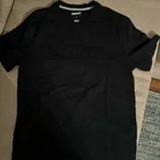 [S] DKNY BIG LOGO FRONT EMBROIDERED T-SHIRT,BLACK, DK34GT1820-BLK (SD1224)