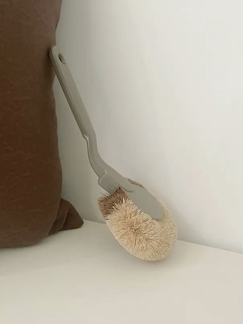 【 限量現貨 】日式不沾油白棕刷 (大) 台灣製