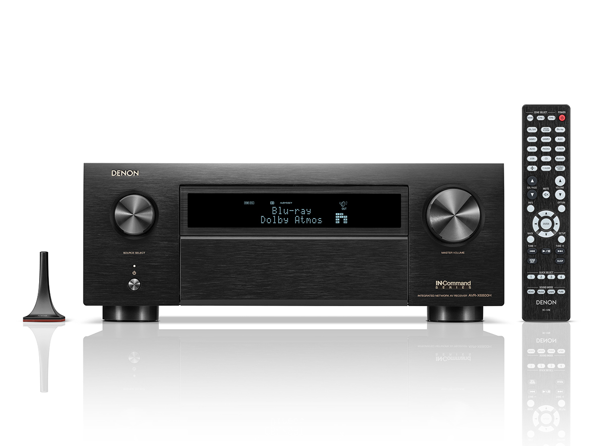 Denon AVR-X6800H 11.4聲道 8K AV環繞收音擴大機