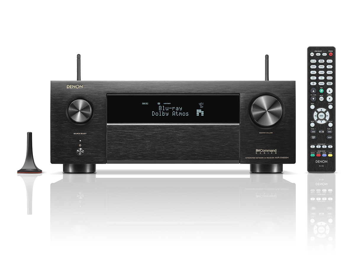 Denon AVR-X4800H 9.4聲道 8K AV環繞收音擴大機