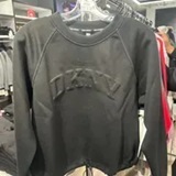 [S] DKNY VARSITY LOGO PULLOVER,BLACK, DP4T9946-BLK (SD1233)