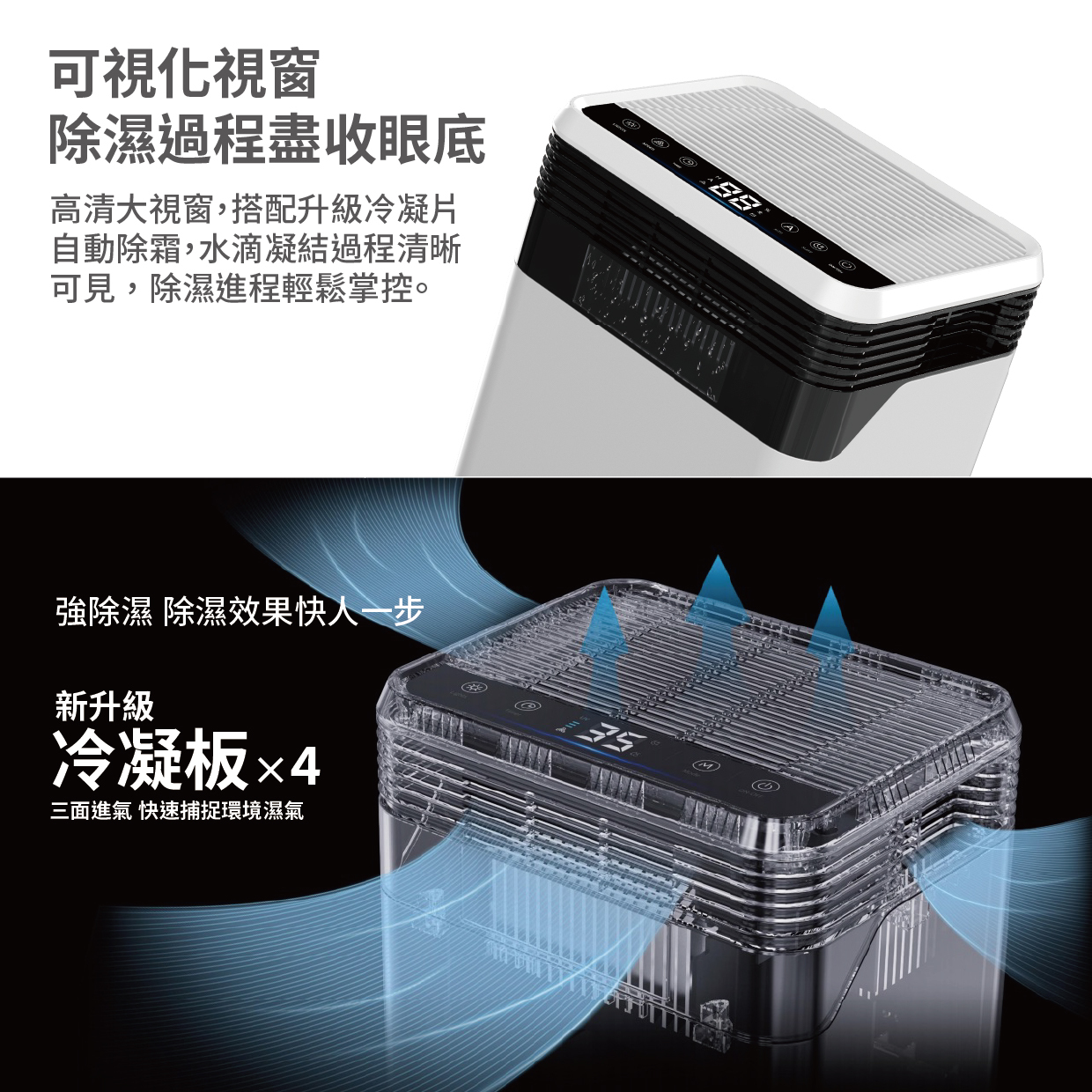 Machino - Q15 四核除濕機/抽濕機 2.5L