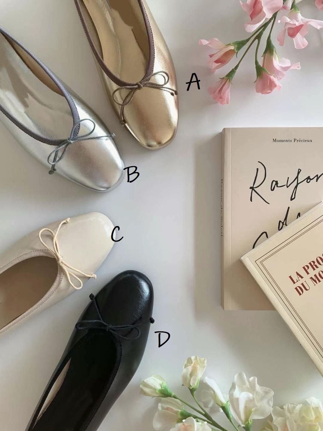 SH#14546🤎靜奢高級感芭蕾鞋