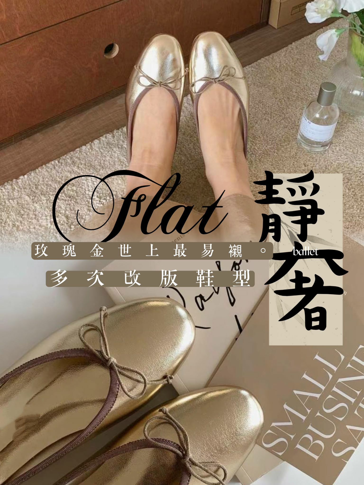 SH#14546🤎靜奢高級感芭蕾鞋