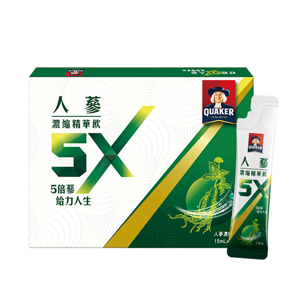 桂格 5X人蔘濃縮精華飲15mlX30包