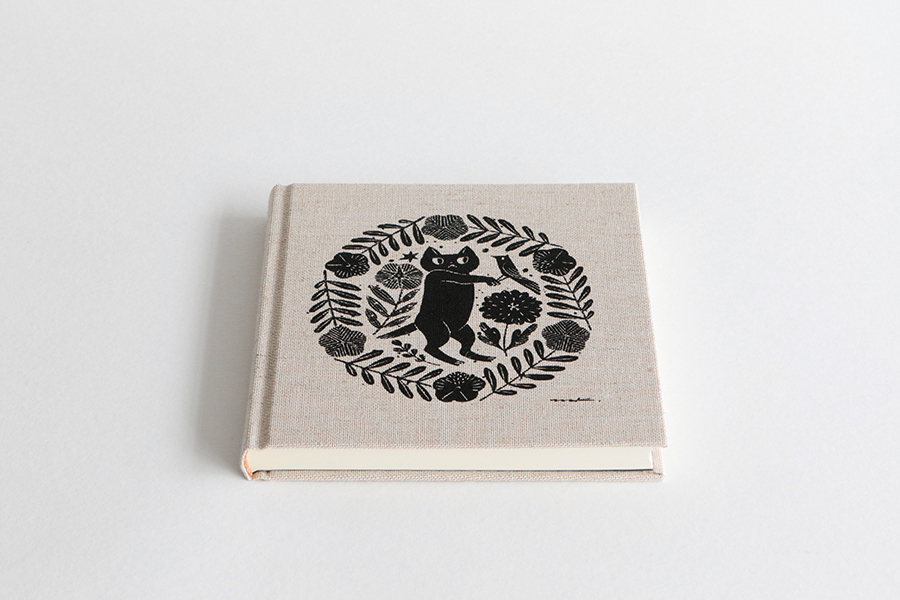 鹿兒島睦週邊-布面精裝筆記本（附書籤）