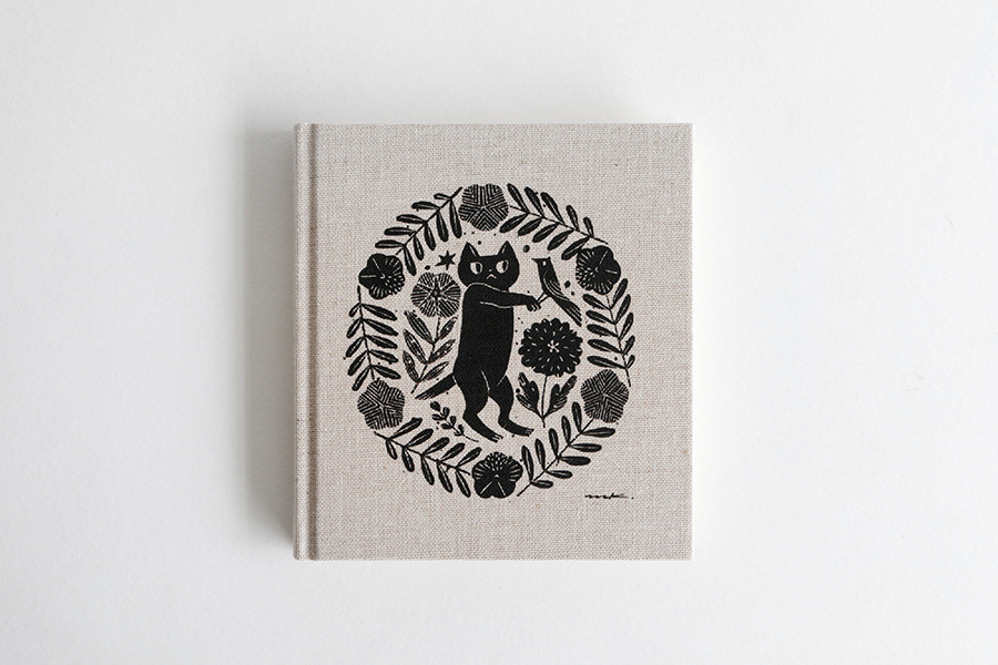 鹿兒島睦週邊-布面精裝筆記本（附書籤）