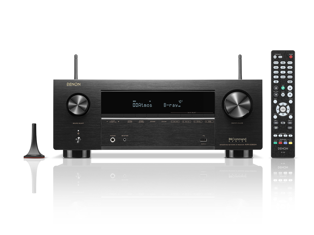Denon AVR-X2800H 7.2聲道 8K AV環繞收音擴大機