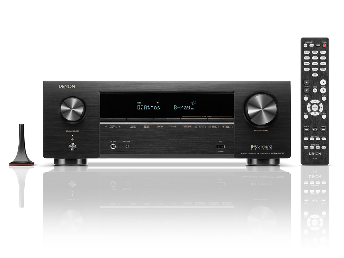 Denon AVR-X1800H 7.2聲道 8K AV環繞收音擴大機