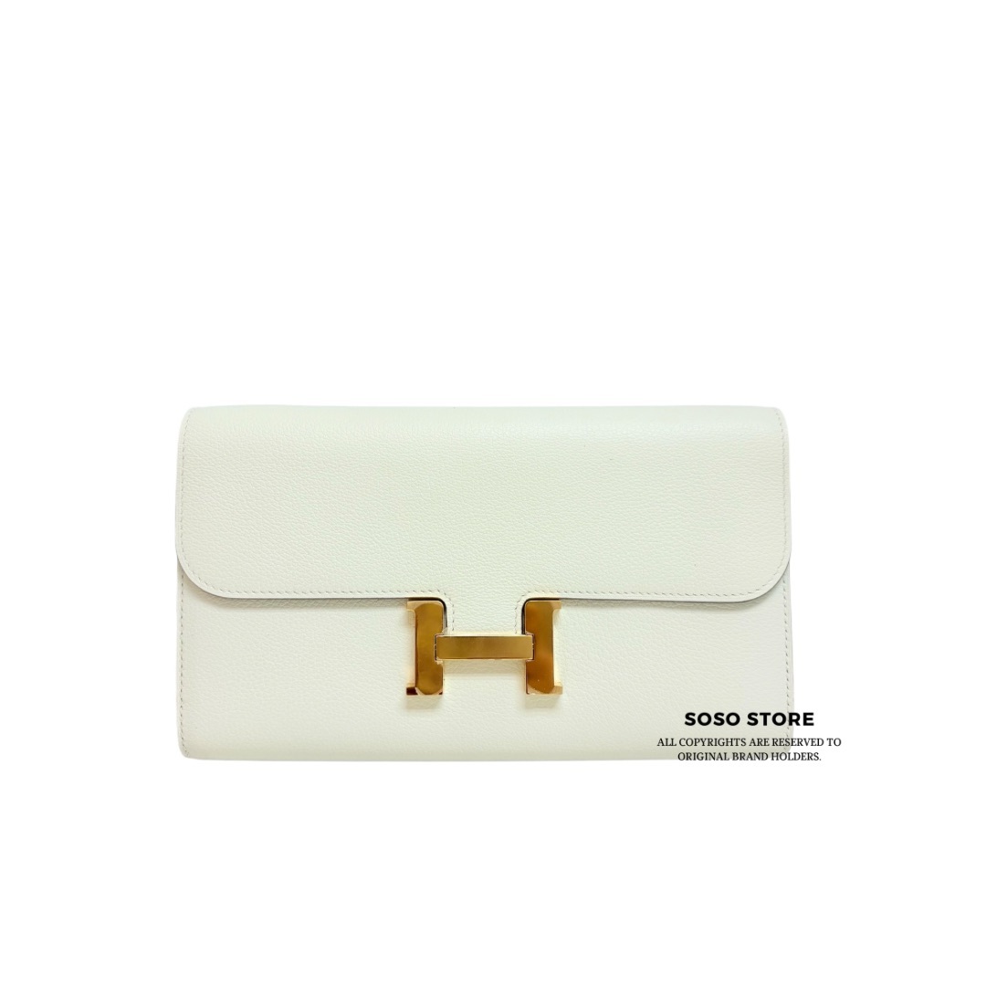 Hermes Constance To Go - Blanc / Ghw
