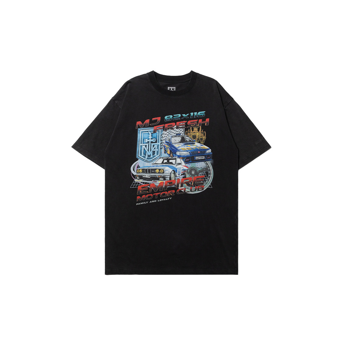 EMC X MJF VINTAGE WASH RACING TEE