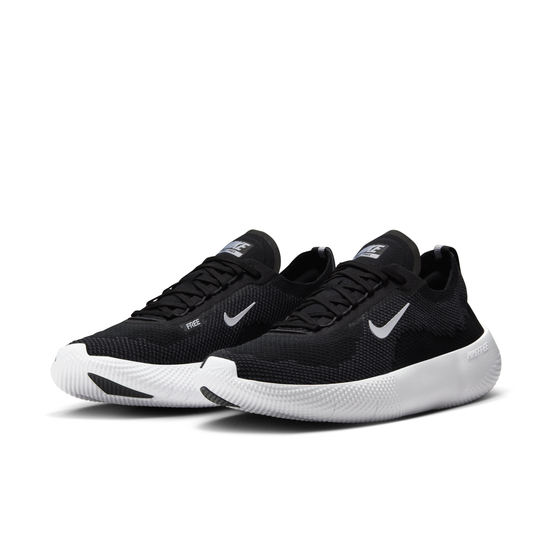 男鞋 NIKE FREE 2025 黑白 編織 透氣 多功能 訓練 運動 慢跑鞋【HF1078-002】