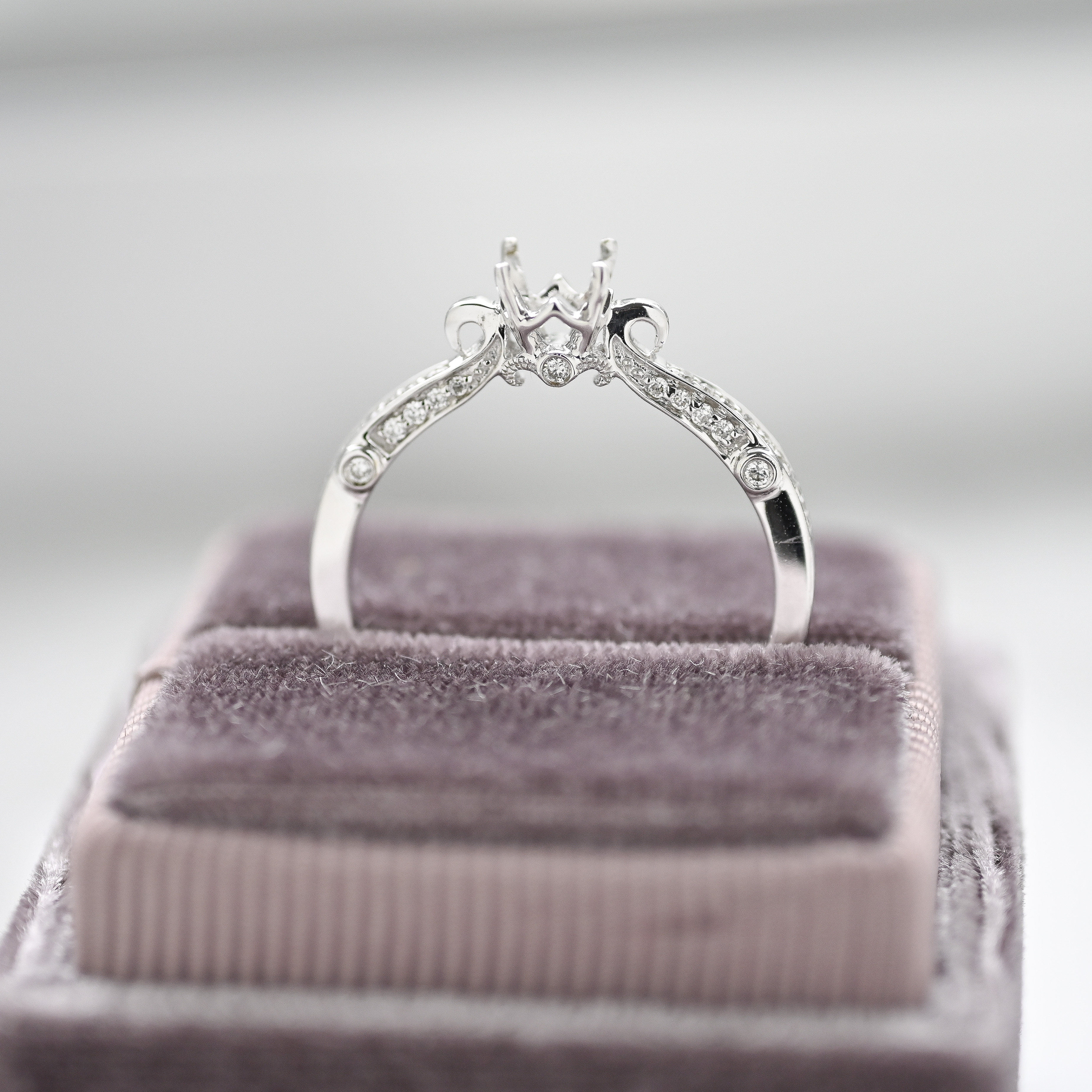 18K 0.50ct Diamond Ring Setting