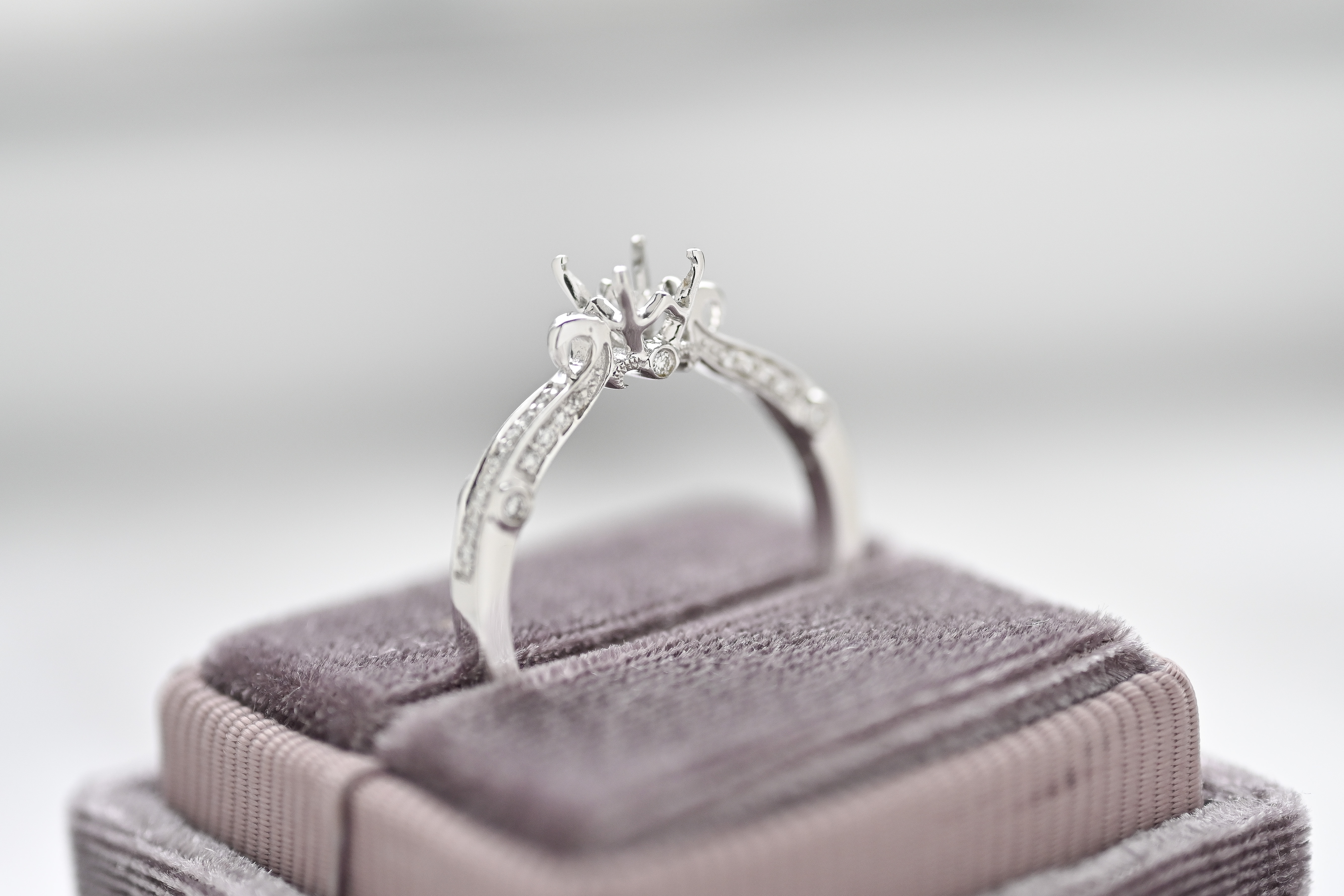 18K 0.50ct Diamond Ring Setting