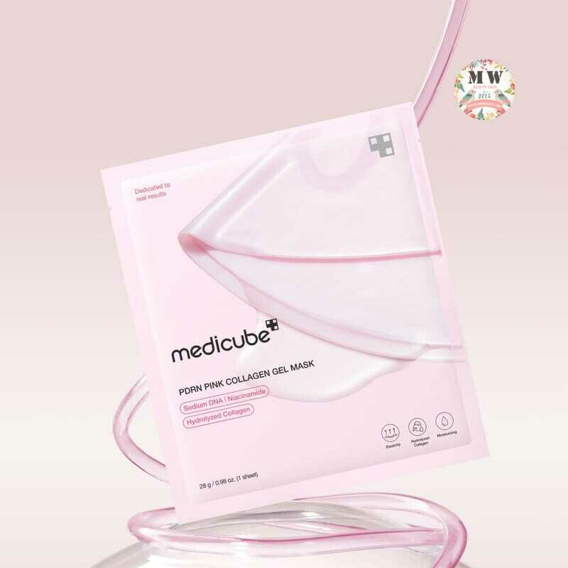 韓國 Medicube PDRN 粉紅胜肽膠原凝膠面膜 4片