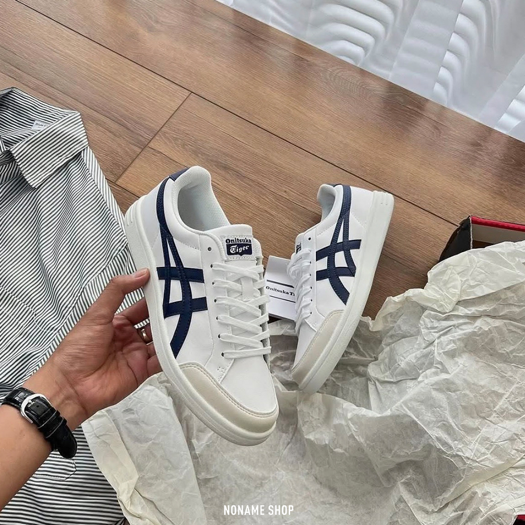 ONITSUKA TIGER Advanti Entry Court 鬼塚虎 板鞋 白藍 (男/女同款)