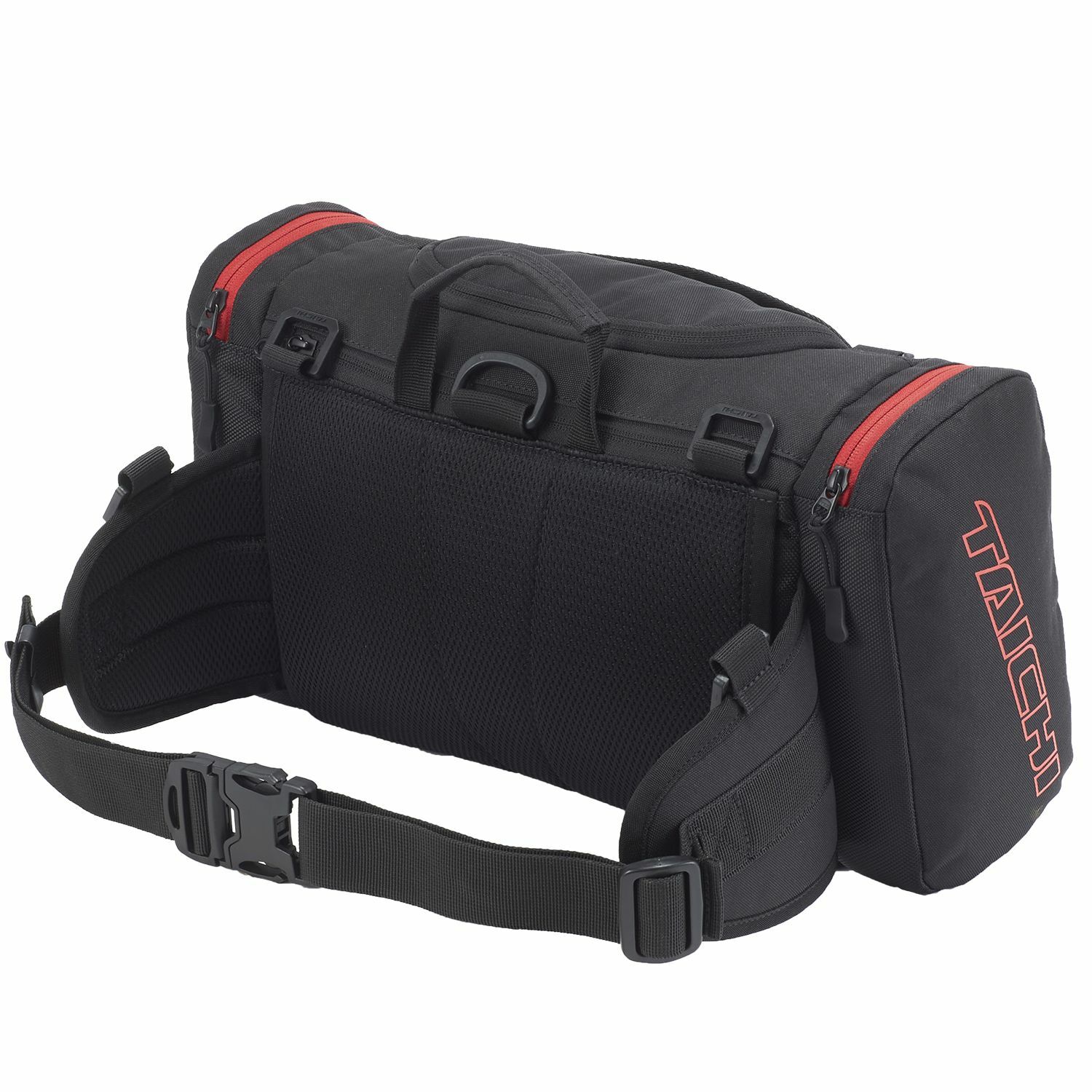 TAICHI RSB291 BLACK/RED 黑紅 騎士包 腰包 大容量