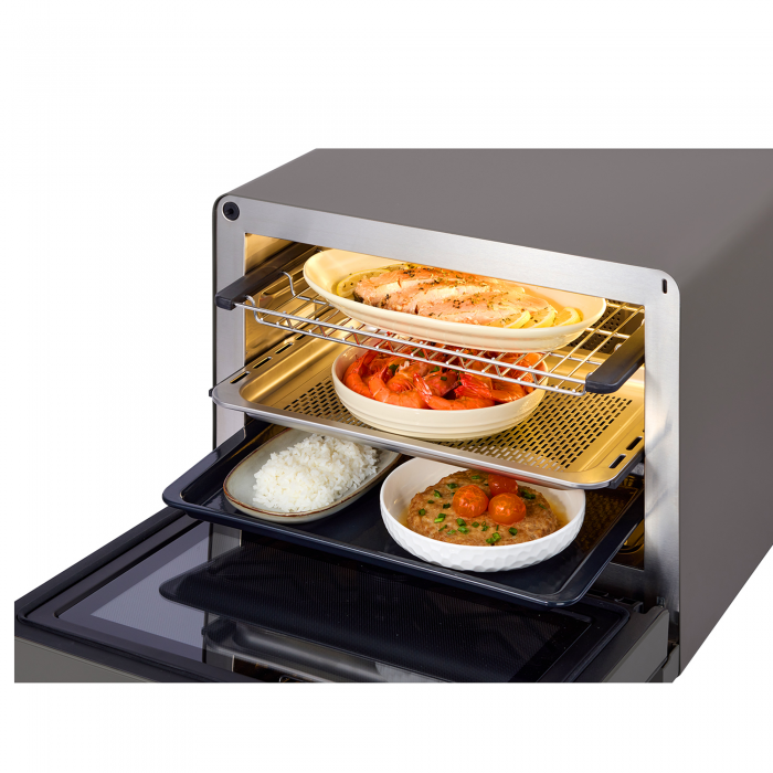 💥New💥 惠而浦 Whirlpool   MWP329TSS‧8-Ace 變頻8合1‧座檯式全能微波蒸焗爐‧32公升‧香港行貨,原廠1年保養‧