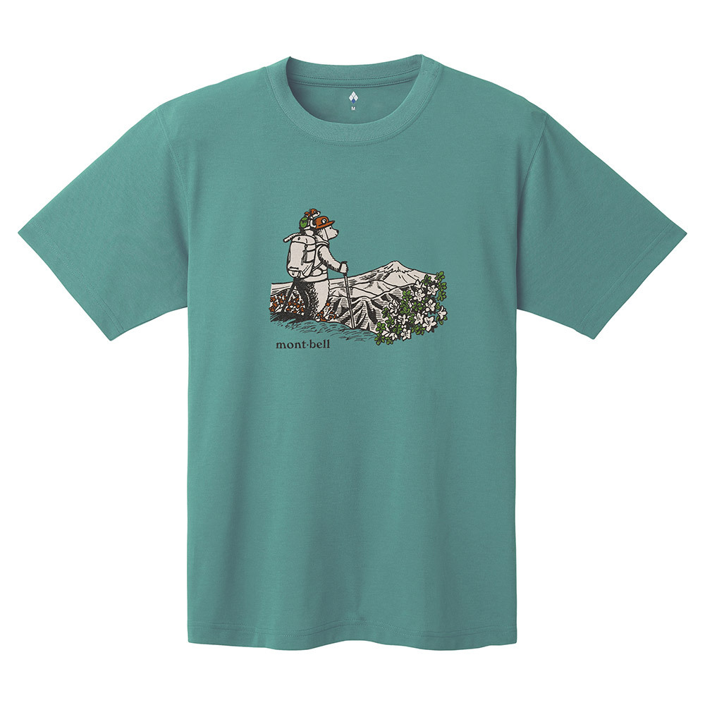 Montbell Wickron Tee Trekking Bear 透氣快乾 T-Shirt 1114845