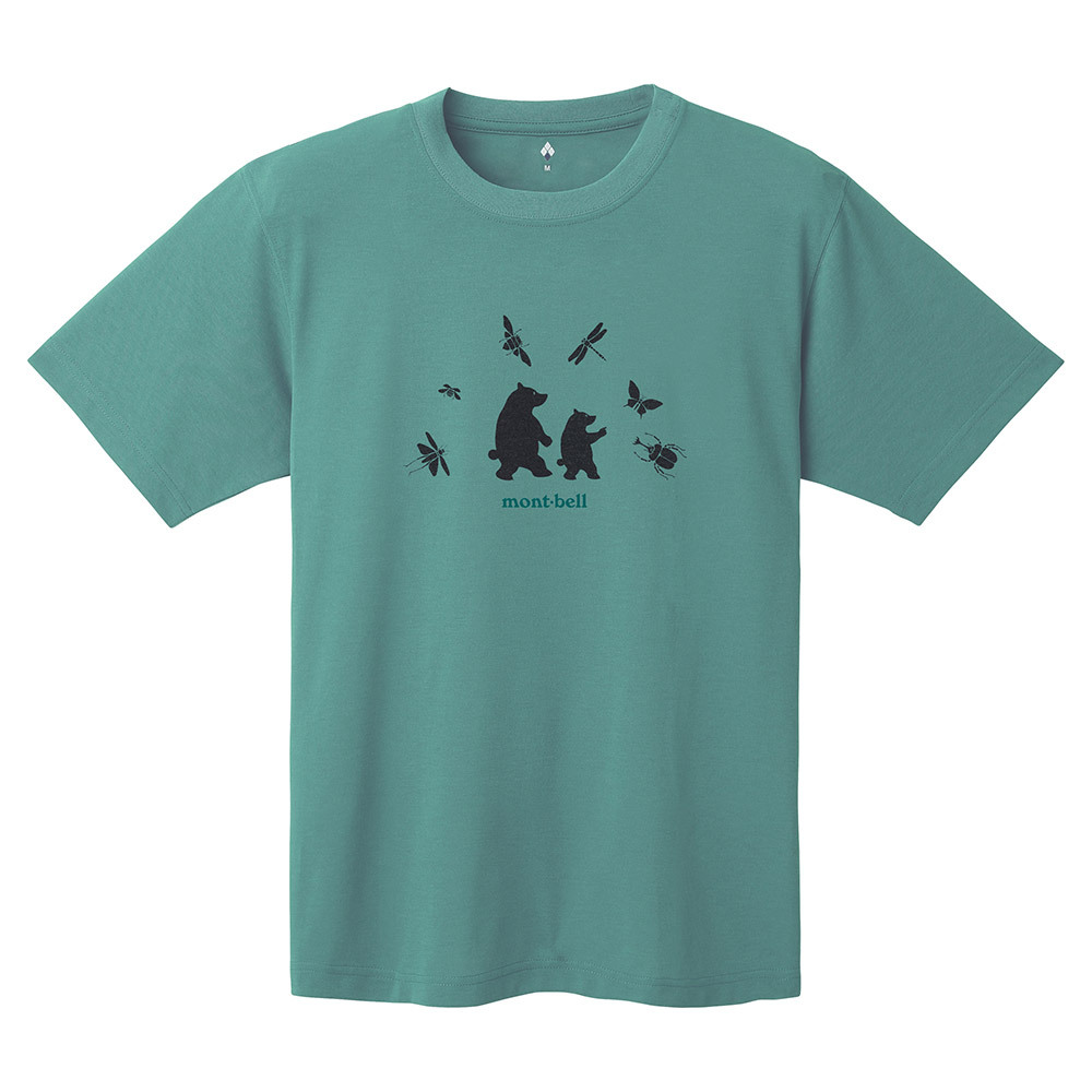 Montbell Wickron Tee Bug Hunt 透氣快乾 T-Shirt 1114847