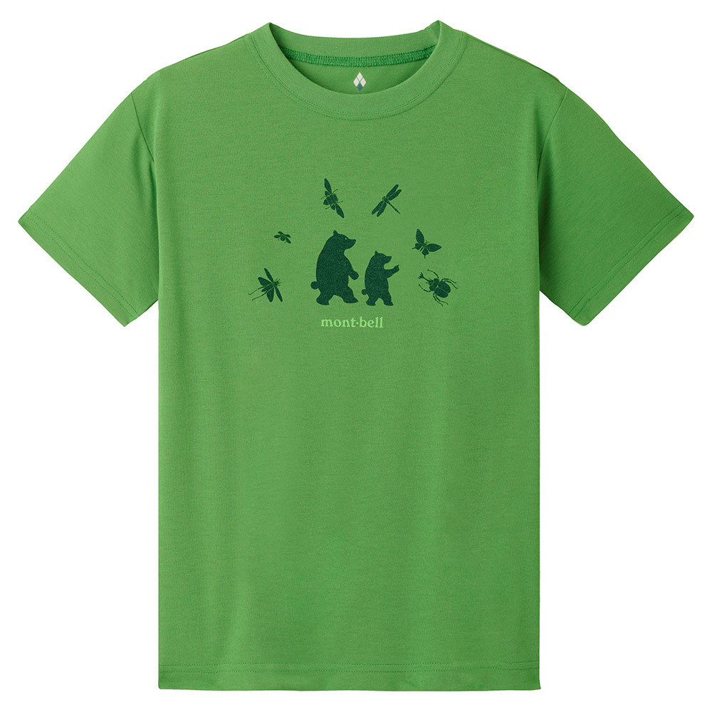 Montbell Wickron Tee Bug Hunt 透氣快乾 T-Shirt 1114847