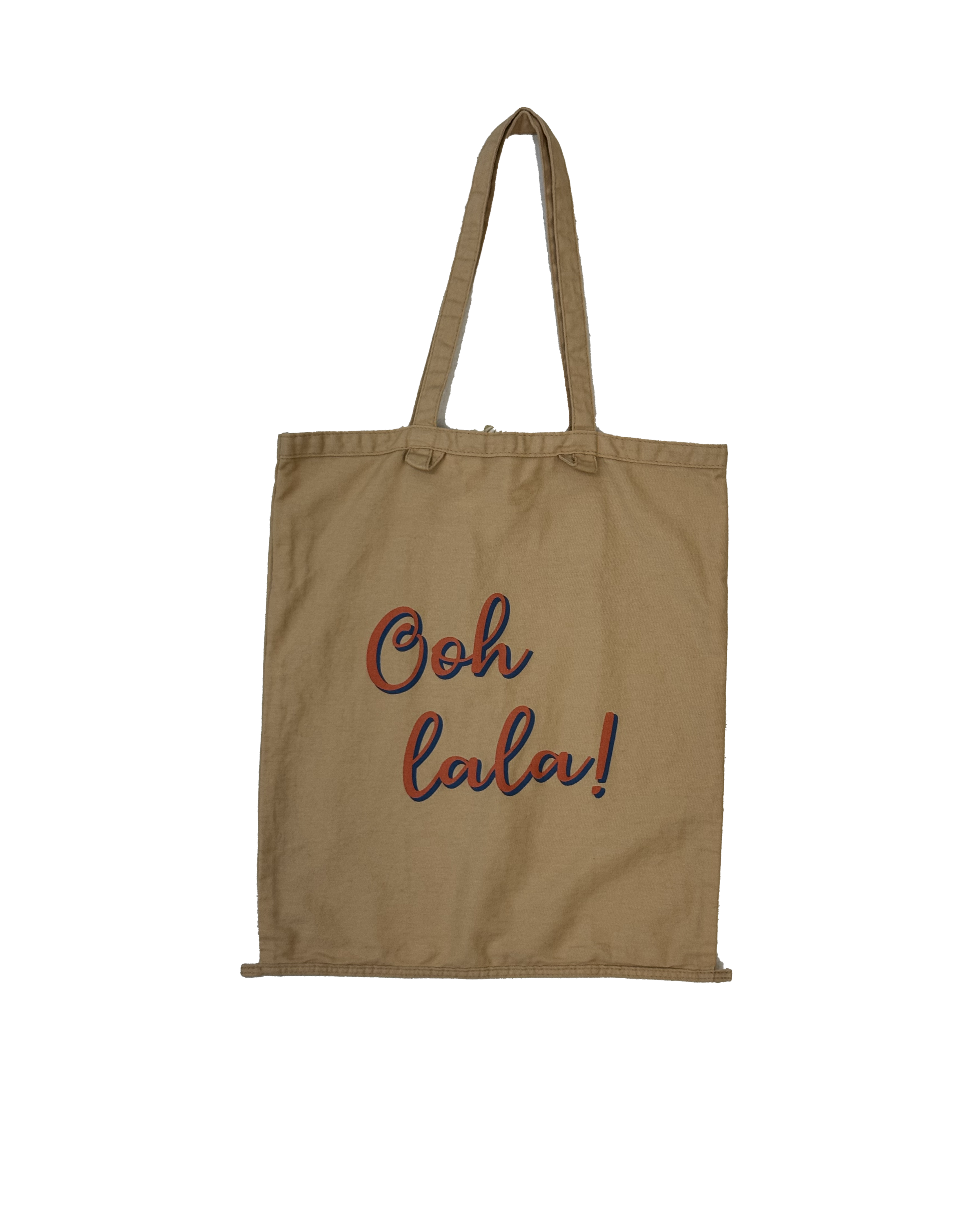 Vintage綁繩兩用tote bag