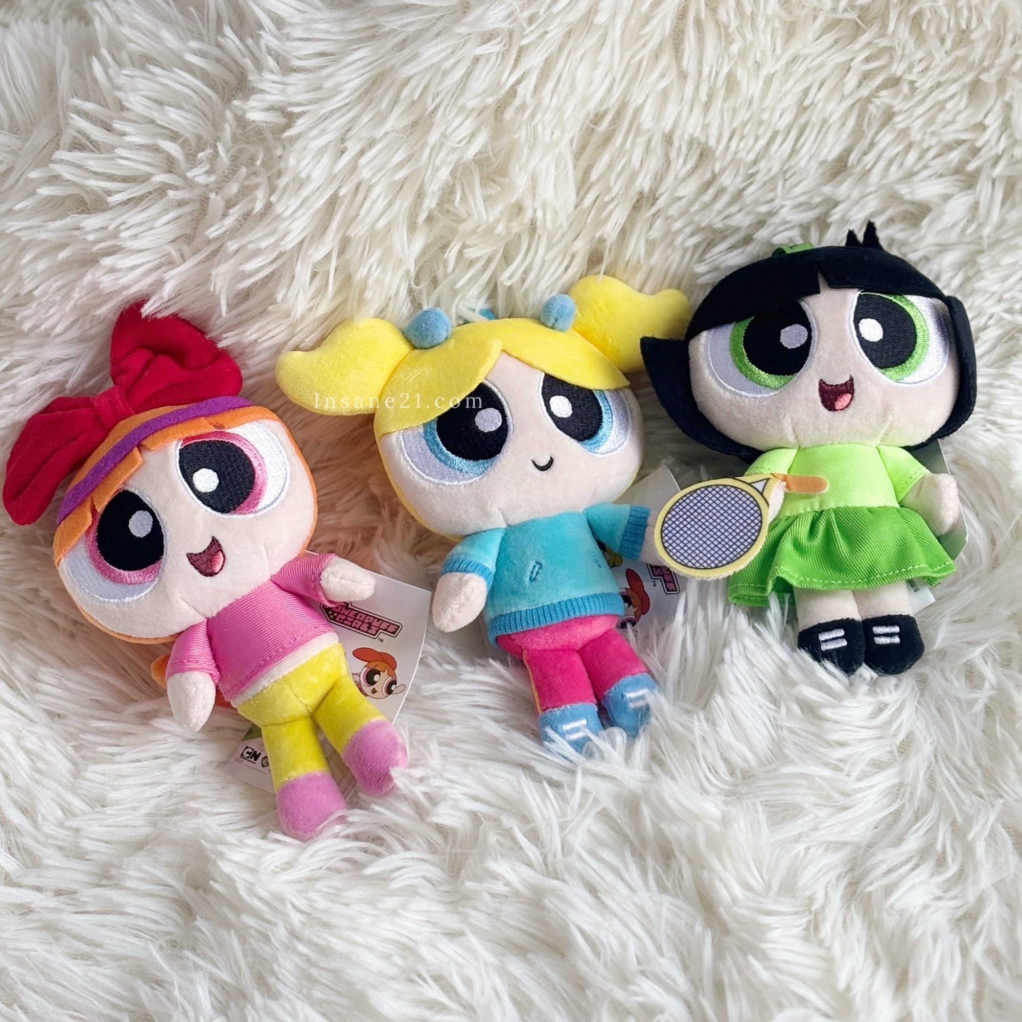 飛天小女警 運動系列 吊飾 絨毛玩具 卡通