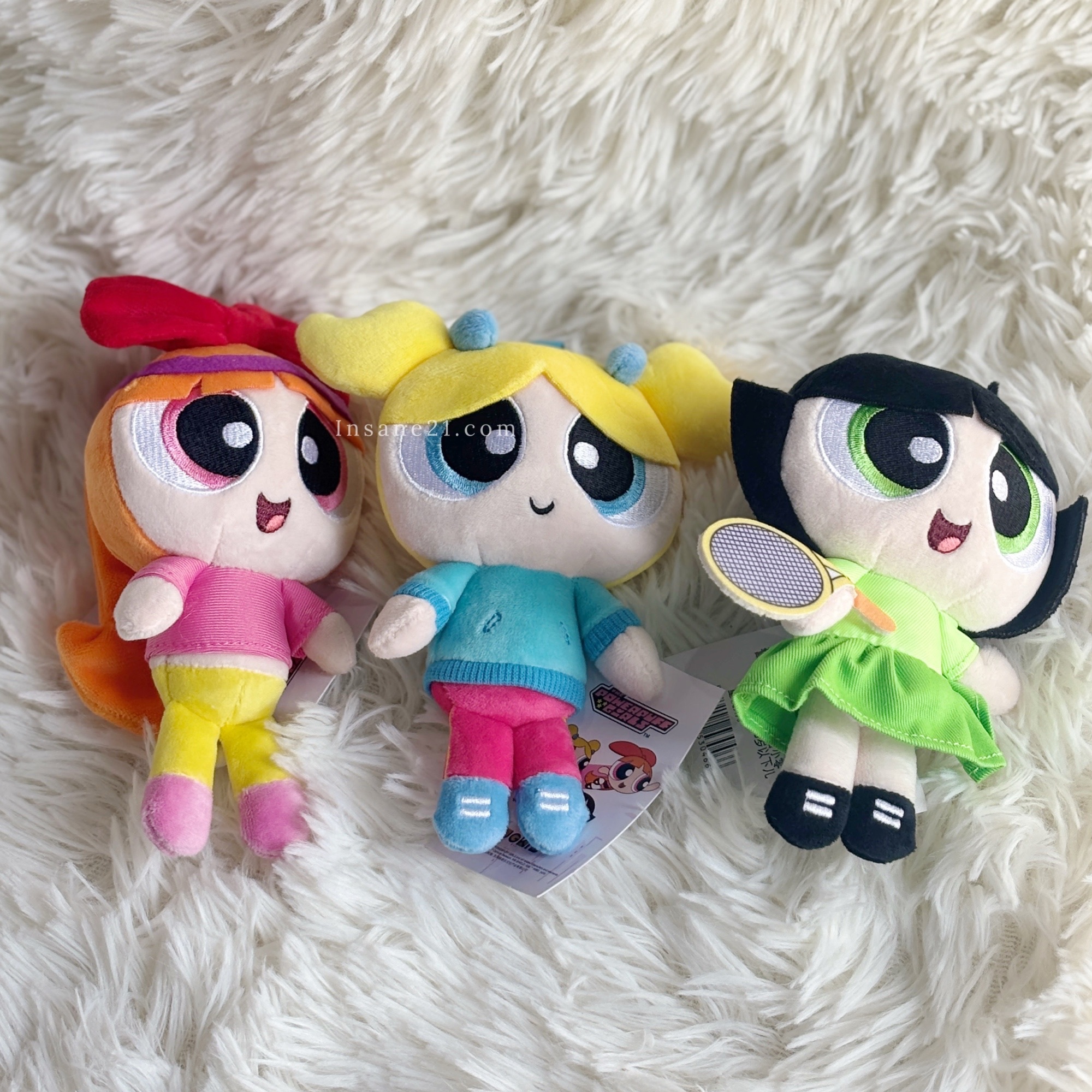 飛天小女警 運動系列 吊飾 絨毛玩具 卡通