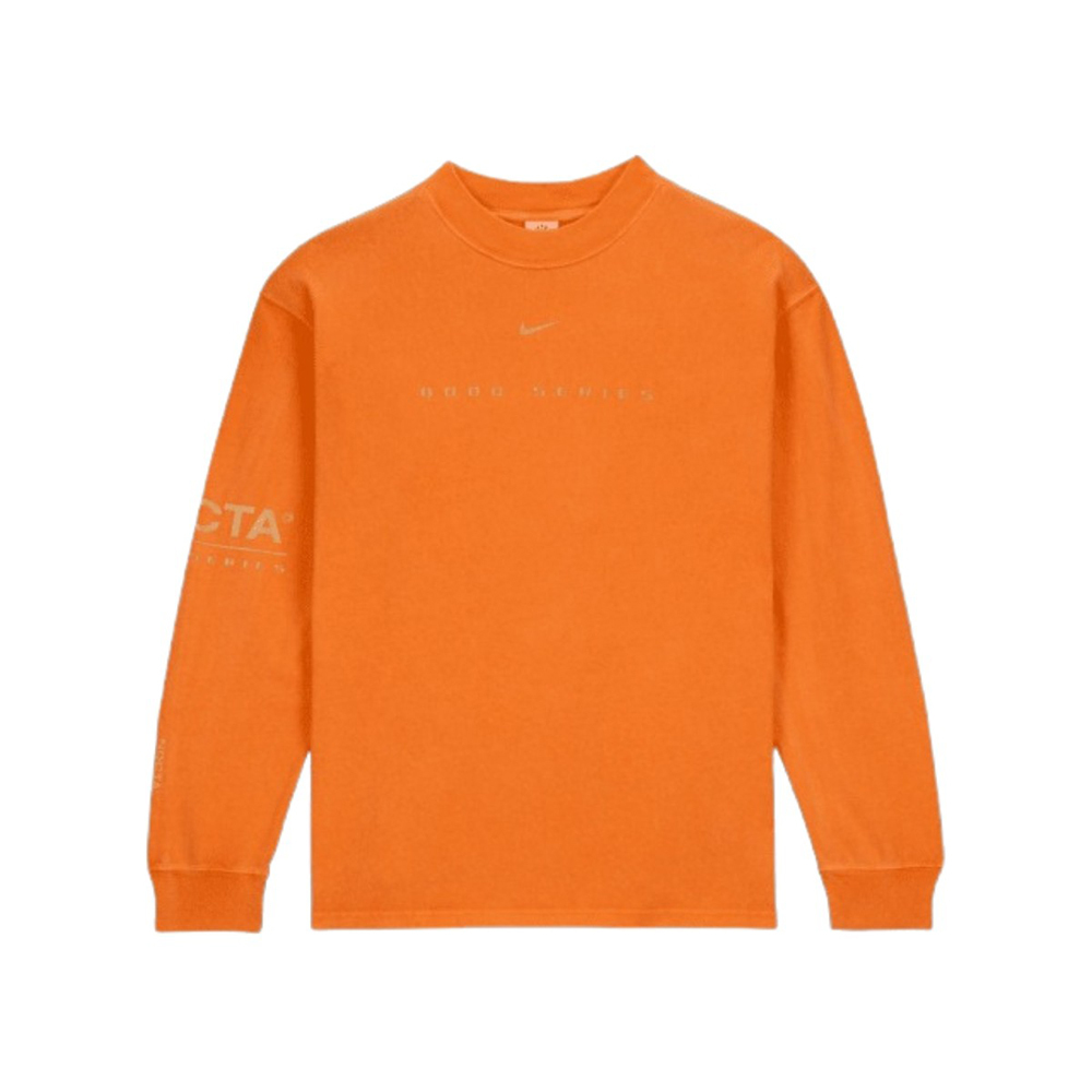 Nocta x Nike 8K Peaks Long-Sleeve 長袖 橘色 FQ6557-818