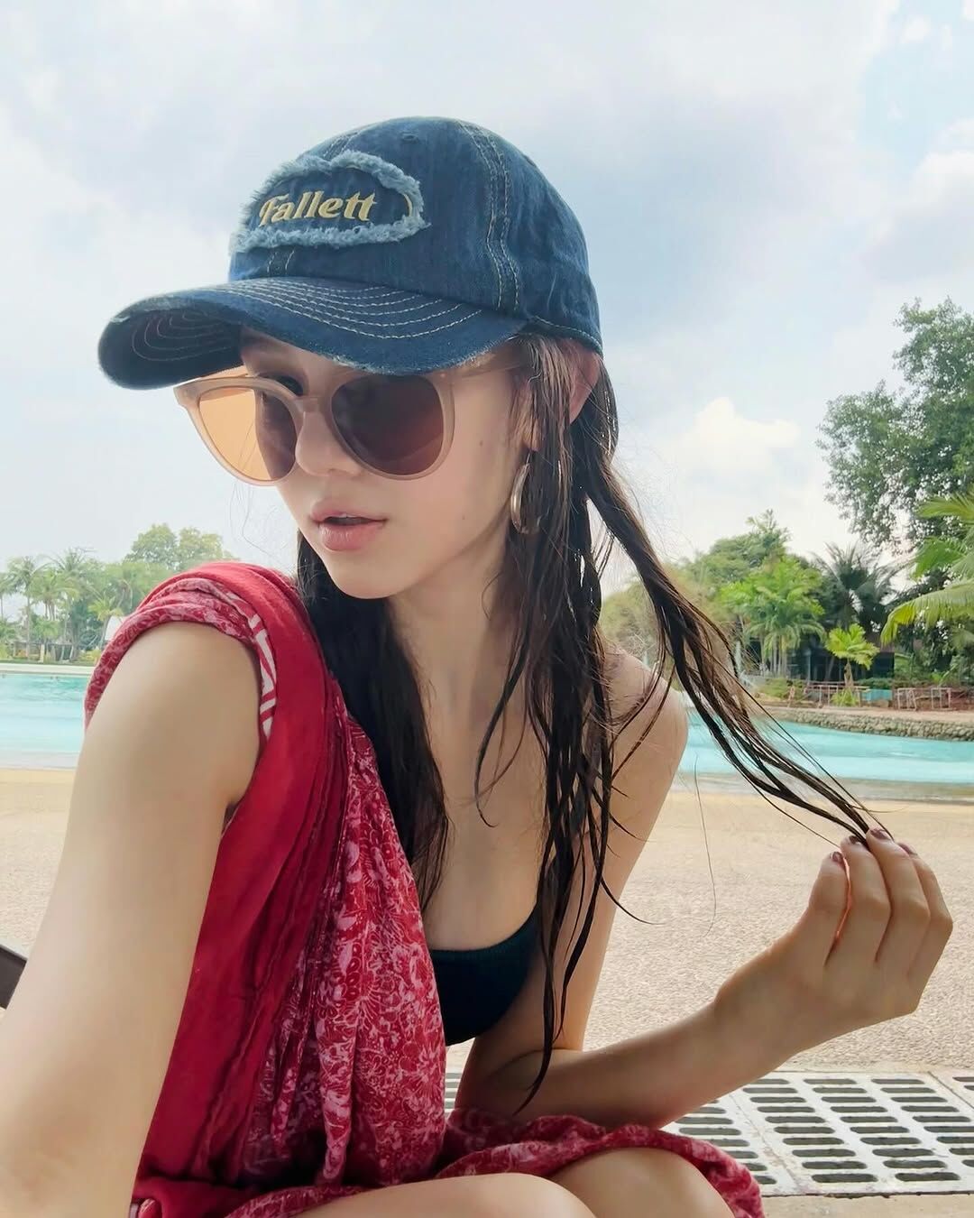 🇰🇷 Fallett VINTAGE BALL CAP 外縫線 流蘇設計 復古 老帽 棒球帽 NJZ Danielle同款 牟智慧 / 預購