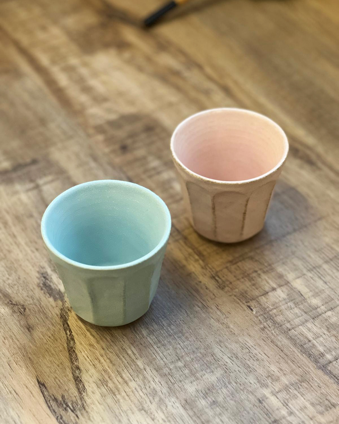 美濃燒 Rinka 茶杯 桃練｜小兵製陶所