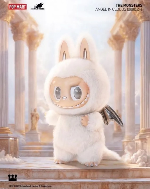 現貨 POP MART 泡泡瑪特 LABUBU ZIMOMO THE MONSTER-白天使大首領 大天使