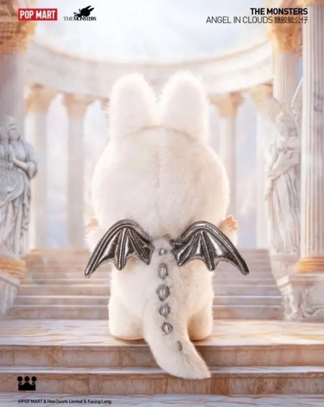現貨 POP MART 泡泡瑪特 LABUBU ZIMOMO THE MONSTER-白天使大首領 大天使