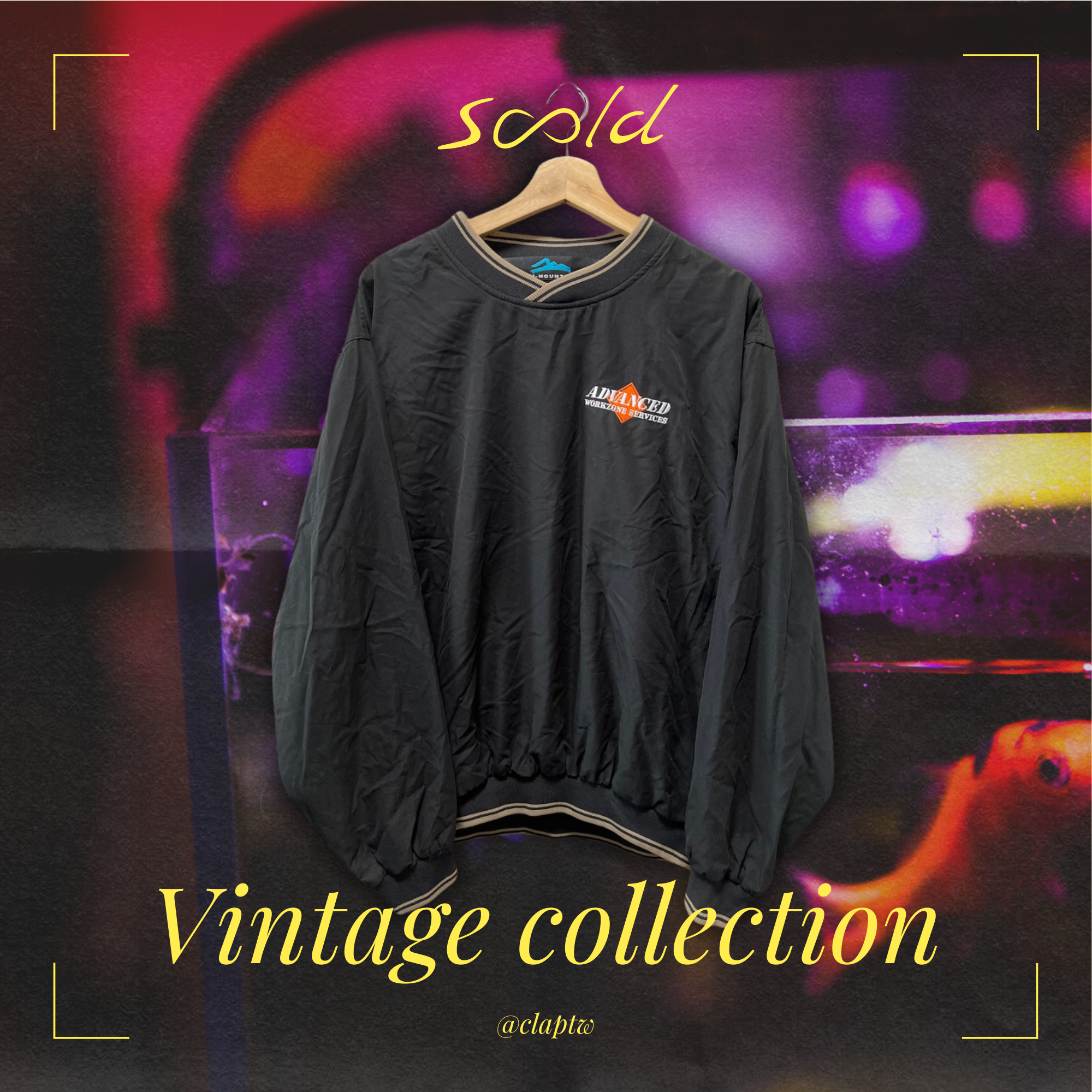 Tri-Mountain V領防風罩衫