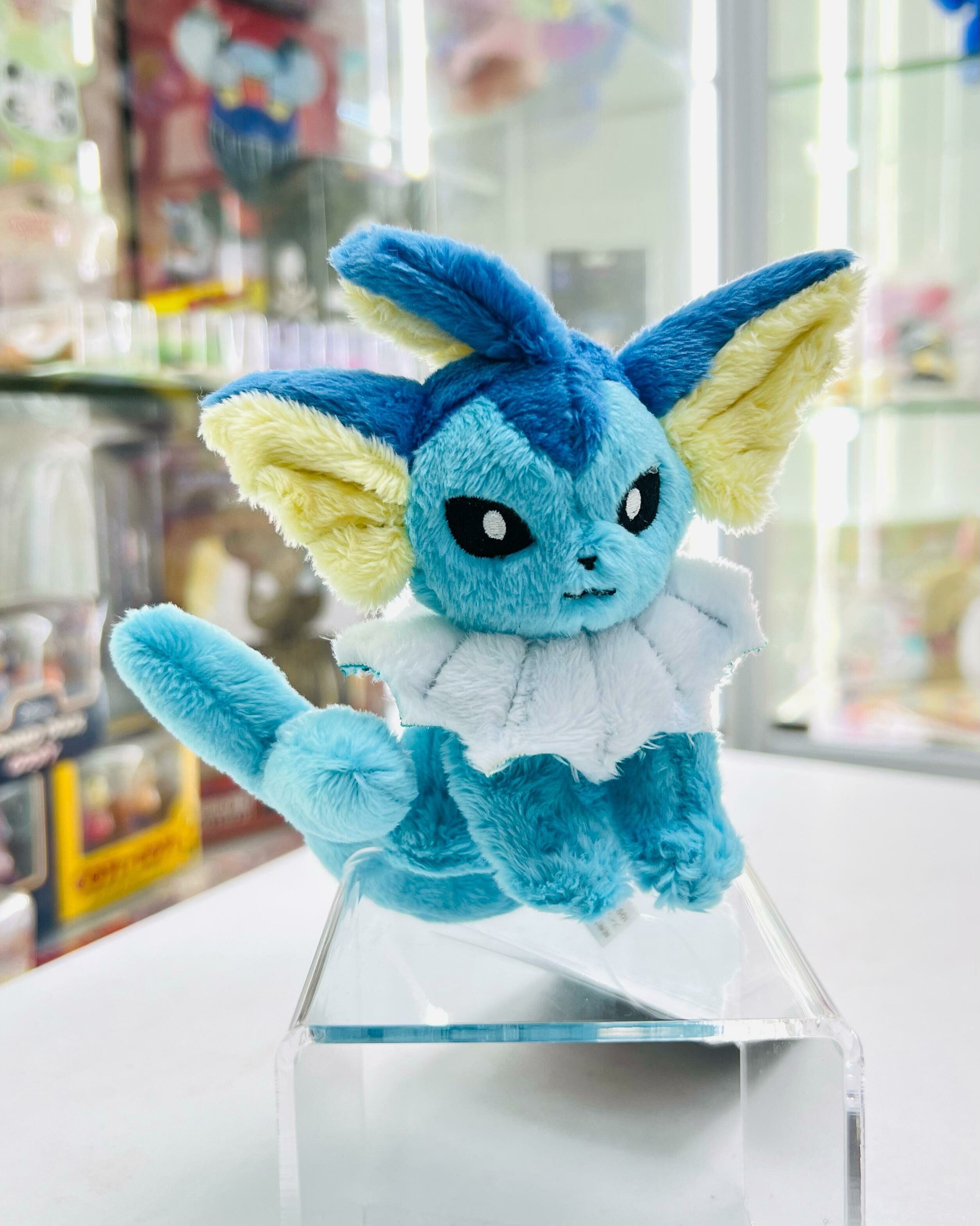 Pokemon Vaporeon mascot with carabiner