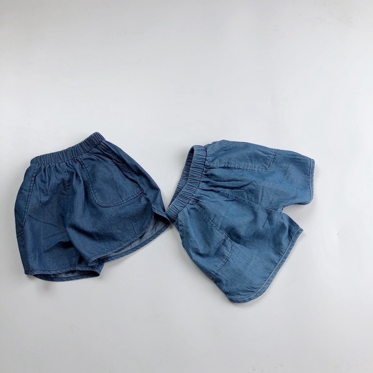 天絲棉牛仔短褲