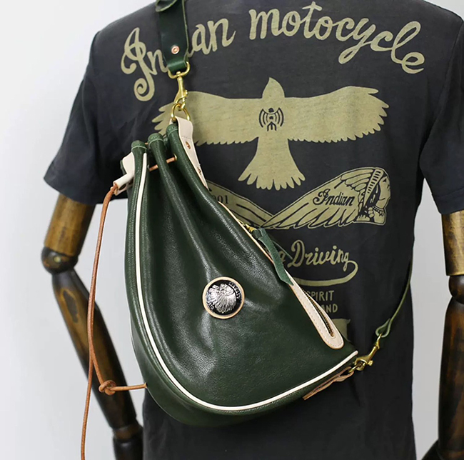 哈雷重機半月型束口餃子包