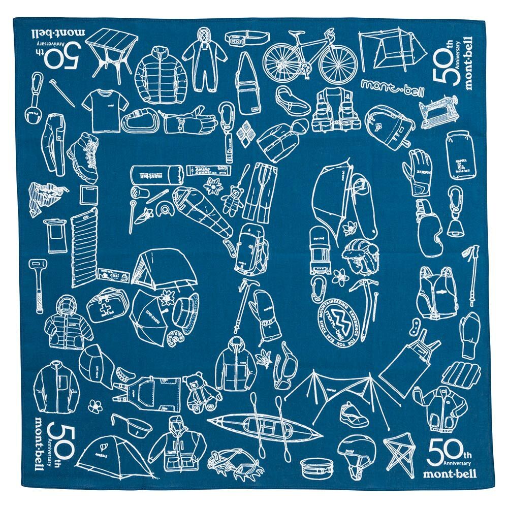 Montbell 50th Bandanna 50週年特別版 2124001