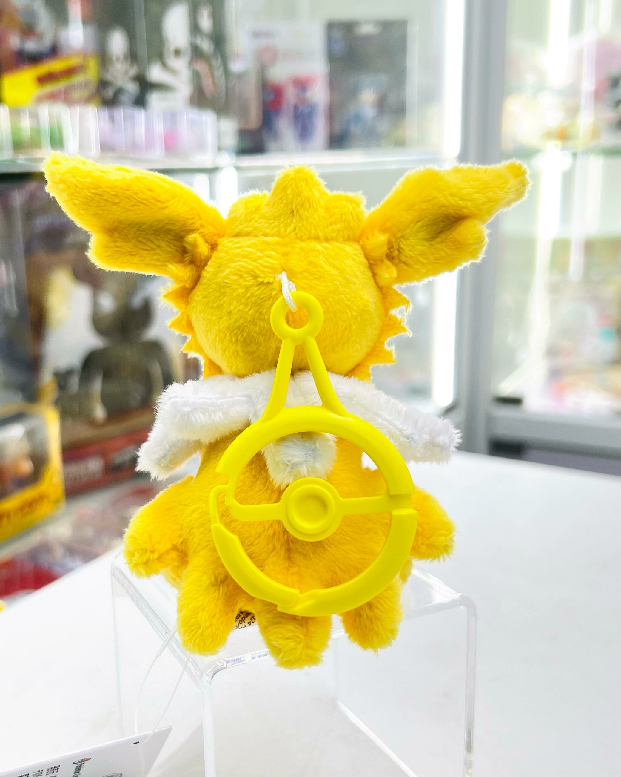 Pokemon Jolteon Comfy  mascot with carabiner