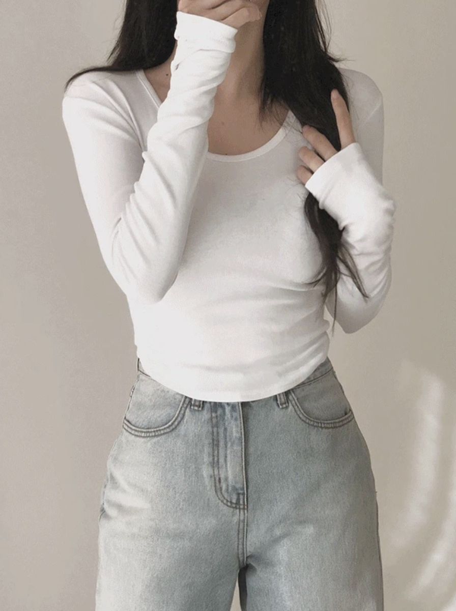 預訂｜SLOWAND #SLOWMADE 彈性顯瘦圓領 Tee (6 Color)