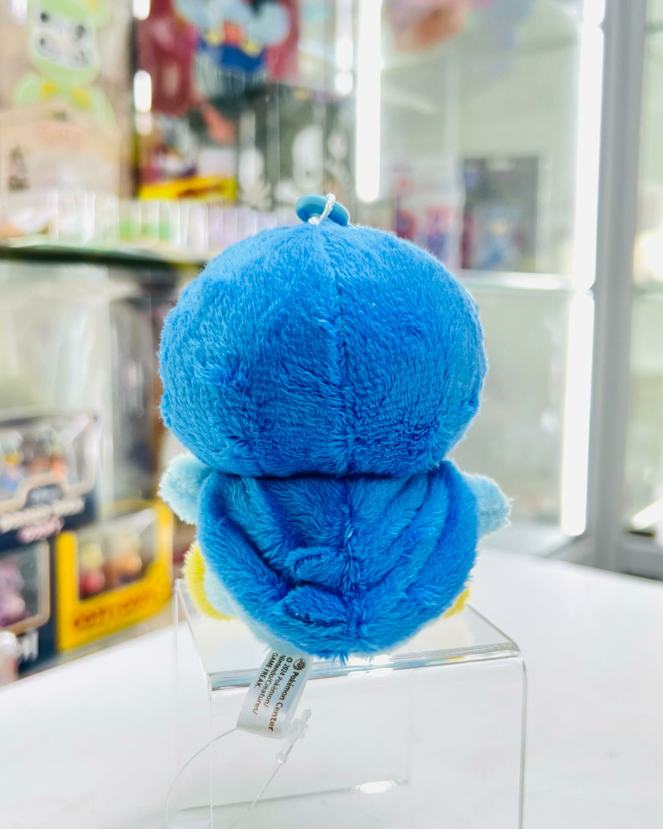 Pokemon Piplup mascot with carabiner