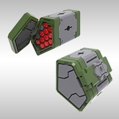 MSG武裝零件 MW58J 武器組件58 連接導彈 Link Missile