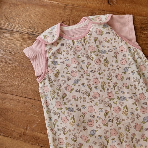 DTD夏日卡通系列大拼盤~人造絲睡眠馬甲(僅開放宇宙探險/水彩筆/花叢兔兔款)