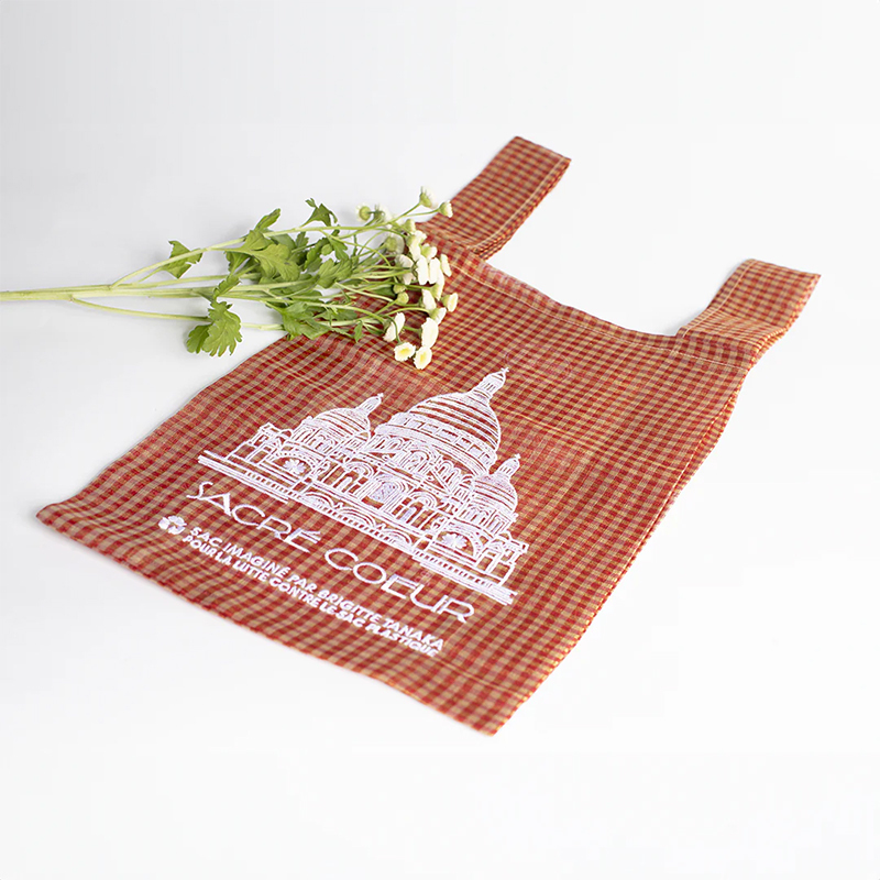 Brigitte Tanaka 巴黎聖心堂刺繡烏干紗提袋