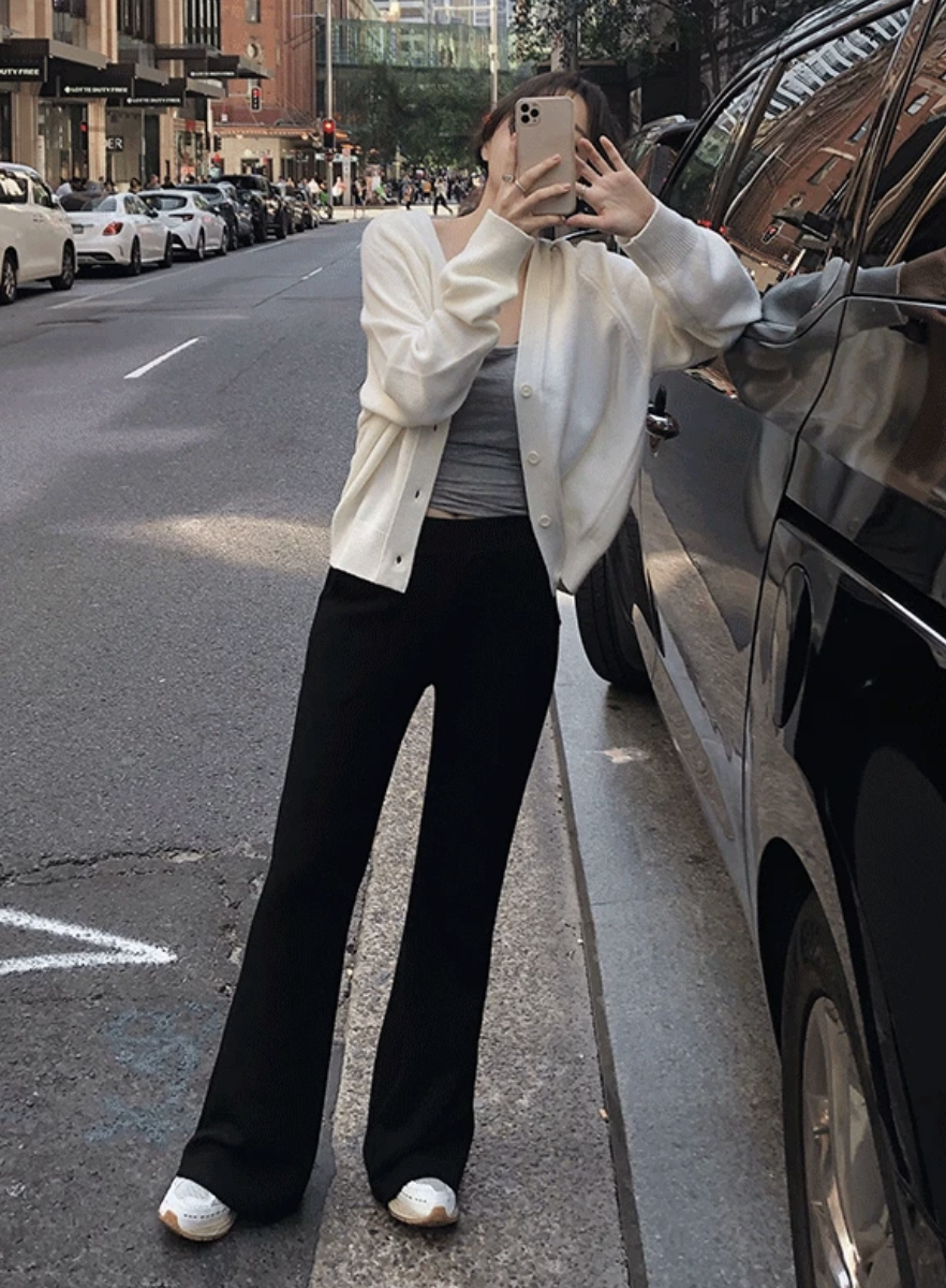 預訂｜SLOWAND #SLOWMADE 芝士感半喇叭運動褲 (4 Color)