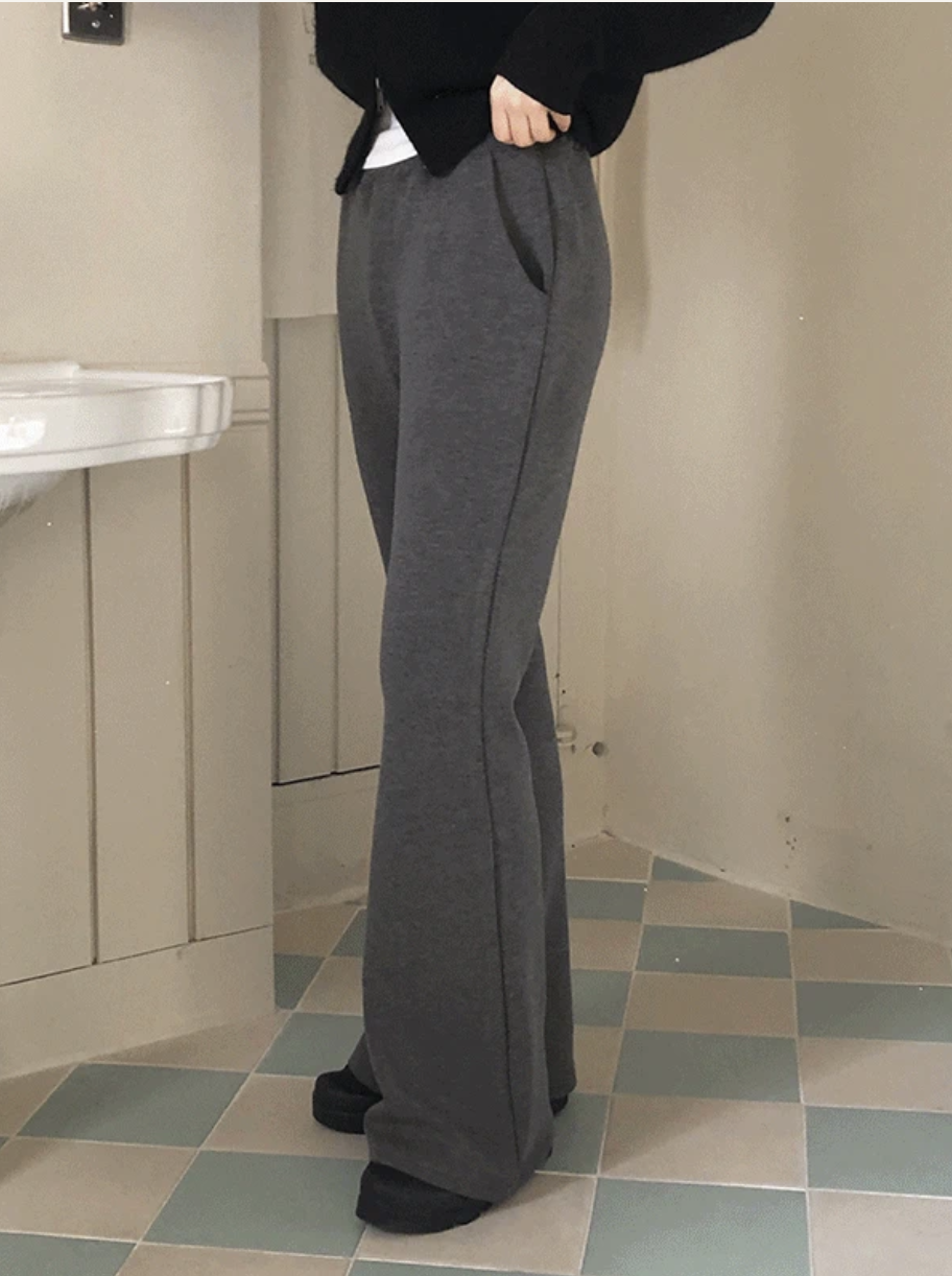 預訂｜SLOWAND #SLOWMADE 芝士感半喇叭運動褲 (4 Color)