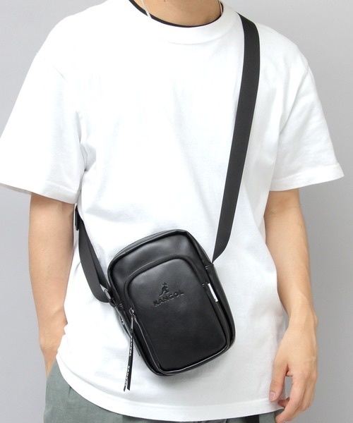 KANGOL / PU BAG