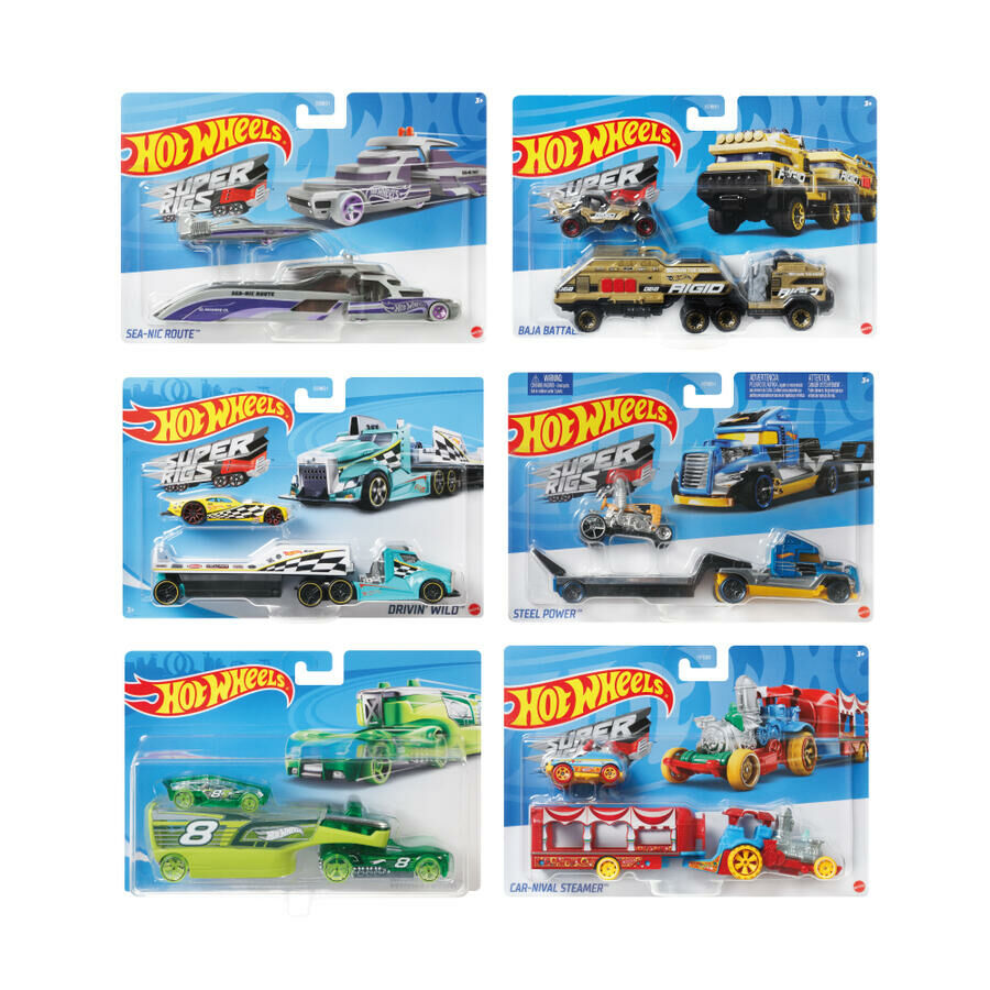 《 MATTEL 》 風火輪中型工具車組合系列(款式隨機出貨)