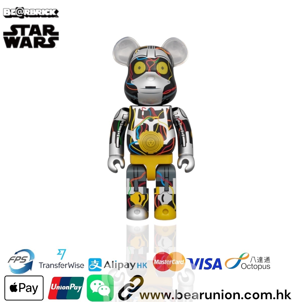 🎏預訂🎏Bearbrick 400% C-3PO The Phantom Menace